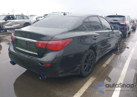 2017 Infiniti Q50 3.0T Premium z USA, uszkodzony, nr VIN JN1EV7AP3HM731685